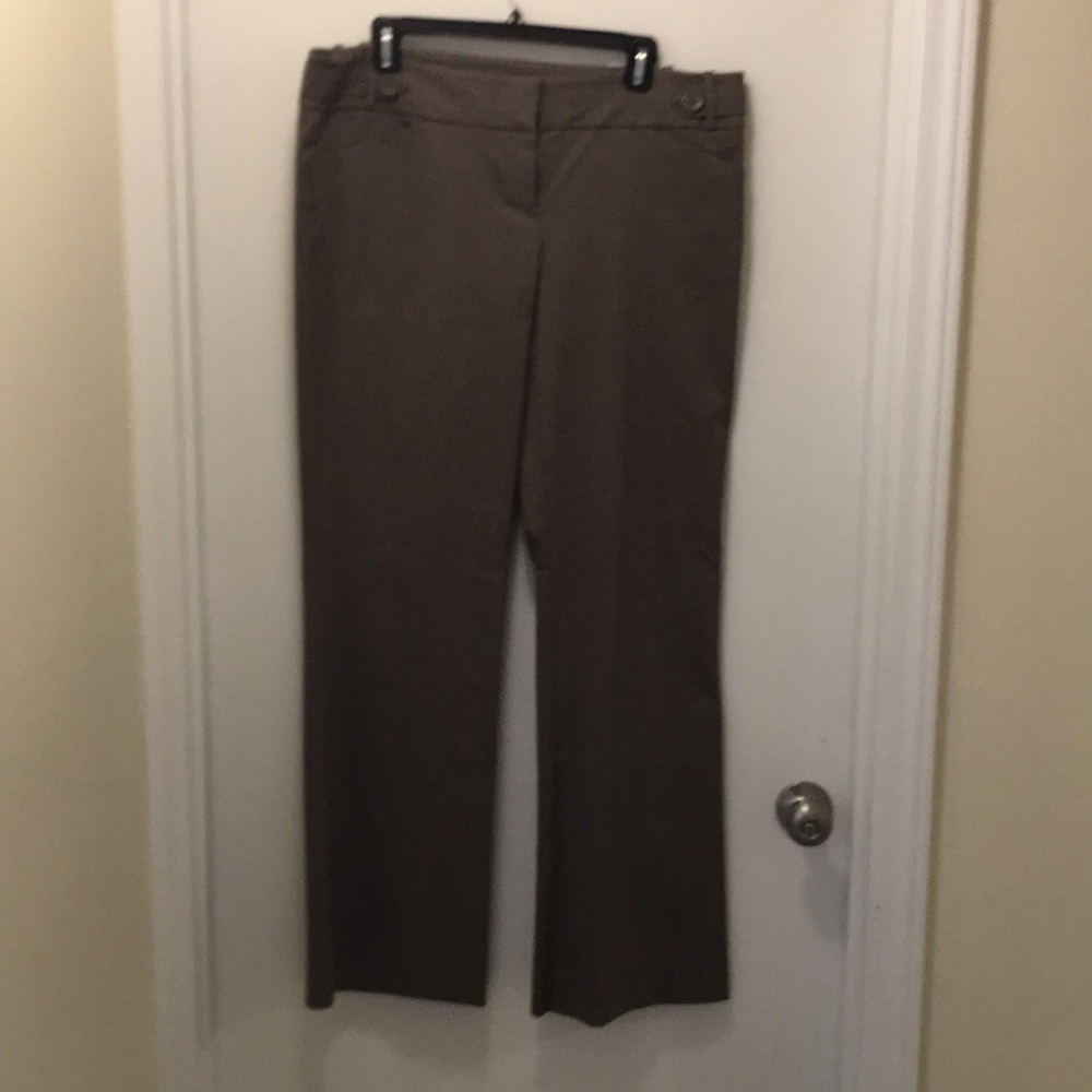 Brown slacks size 14
